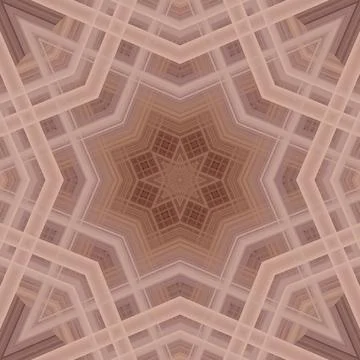 Star seamless pattern. Line pattern.  Kaleidoscopic background Stock Photos