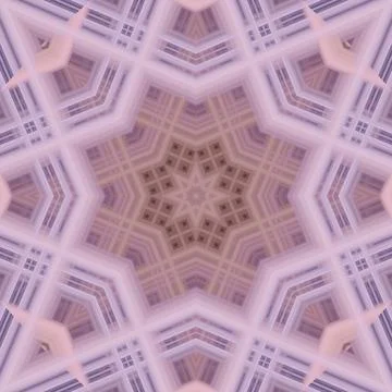 Star seamless pattern. Line pattern.  Kaleidoscopic background Foto stock