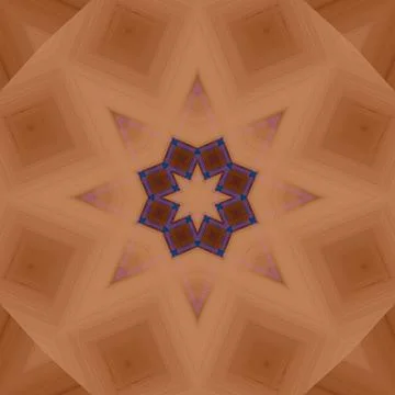 Star seamless pattern. Line pattern.  Kaleidoscopic background Stock Photos