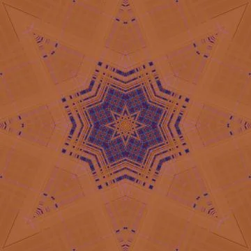 Star seamless pattern. Line pattern.  Kaleidoscopic background Stock Photos