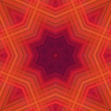 Star seamless pattern. Line pattern.  Kaleidoscopic background Foto stock