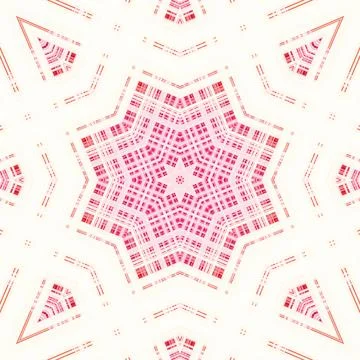 Star seamless pattern. Line pattern.  Kaleidoscopic background 스톡 사진