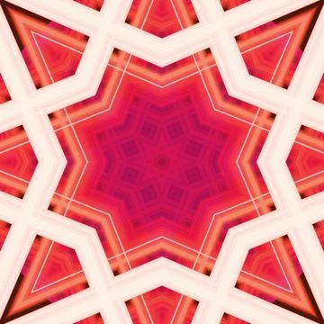 Star seamless pattern. Line pattern.  Kaleidoscopic background Foto stock