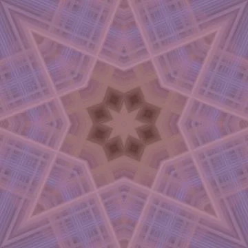 Star seamless pattern. Line pattern.  Kaleidoscopic background Foto stock