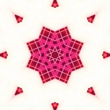 Star seamless pattern. Line pattern.  Kaleidoscopic background 写真素材