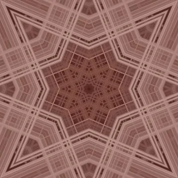 Star seamless pattern. Line pattern.  Kaleidoscopic background Stock Photos