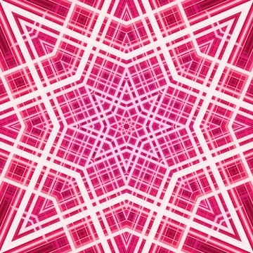Star seamless pattern. Line pattern.  Kaleidoscopic background 스톡 사진