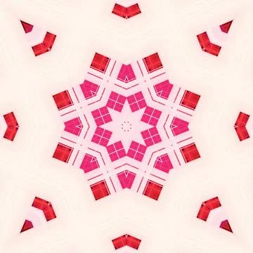 Star seamless pattern. Line pattern.  Kaleidoscopic background Stock Photos