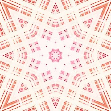 Star seamless pattern. Line pattern.  Kaleidoscopic background 写真素材
