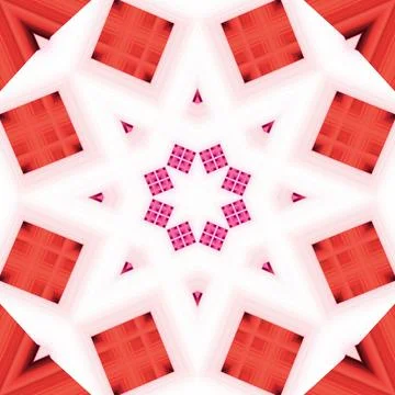 Star seamless pattern. Line pattern.  Kaleidoscopic background Stock Photos