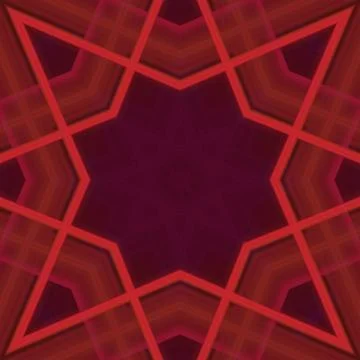 Star seamless pattern. Line pattern.  Kaleidoscopic background 스톡 사진