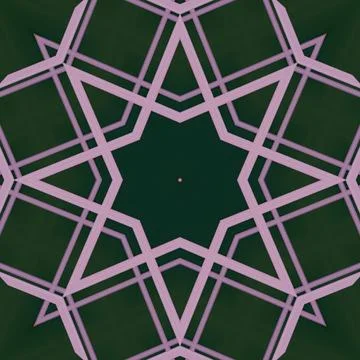 Star seamless pattern. Line pattern.  Kaleidoscopic background Foto stock