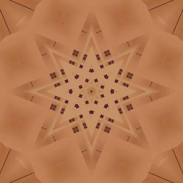 Star seamless pattern. Line pattern.  Kaleidoscopic background Foto stock