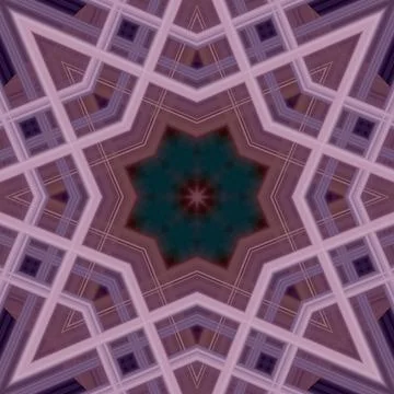 Star seamless pattern. Line pattern.  Kaleidoscopic background 스톡 사진