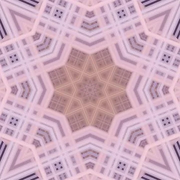 Star seamless pattern. Line pattern.  Kaleidoscopic background Foto stock