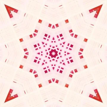 Star seamless pattern. Line pattern.  Kaleidoscopic background Stock Photos