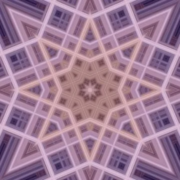 Star seamless pattern. Line pattern.  Kaleidoscopic background 写真素材