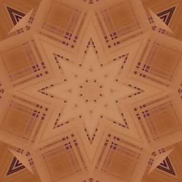 Star seamless pattern. Line pattern.  Kaleidoscopic background Foto stock