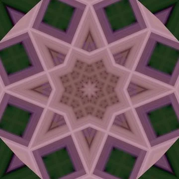 Star seamless pattern. Line pattern.  Kaleidoscopic background Foto stock