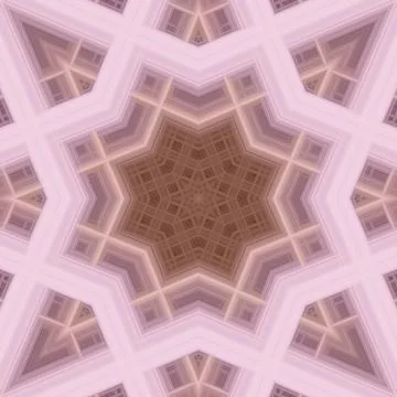 Star seamless pattern. Line pattern.  Kaleidoscopic background Foto stock