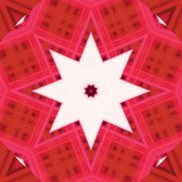 Star seamless pattern. Line pattern.  Kaleidoscopic background 스톡 사진