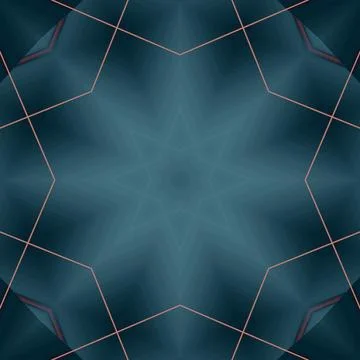 Star seamless pattern. Line pattern.  Kaleidoscopic background Stock Photos