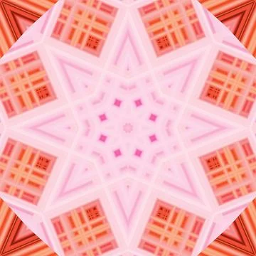 Star seamless pattern. Line pattern.  Kaleidoscopic background 스톡 사진