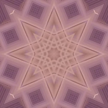 Star seamless pattern. Line pattern.  Kaleidoscopic background 스톡 사진