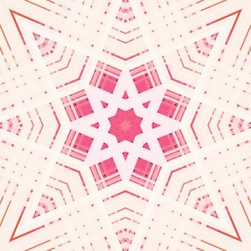 Star seamless pattern. Line pattern.  Kaleidoscopic background Stock Photos