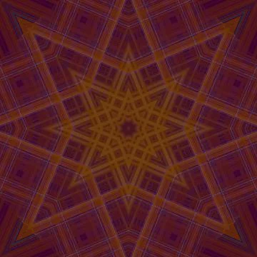 Star seamless pattern. Line pattern.  Kaleidoscopic background Foto stock