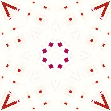 Star seamless pattern. Line pattern.  Kaleidoscopic background 写真素材