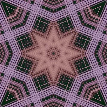 Star seamless pattern. Line pattern.  Kaleidoscopic background 스톡 사진