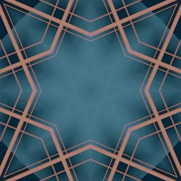 Star seamless pattern. Line pattern.  Kaleidoscopic background 스톡 사진