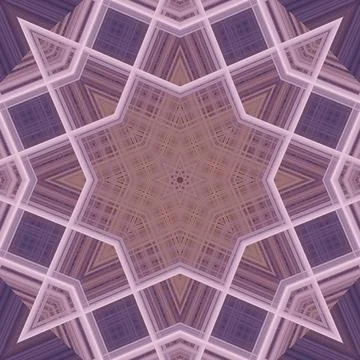 Star seamless pattern. Line pattern.  Kaleidoscopic background 스톡 사진