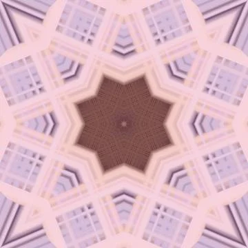 Star seamless pattern. Line pattern.  Kaleidoscopic background Foto stock