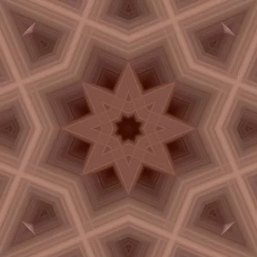 Star seamless pattern. Line pattern.  Kaleidoscopic background Foto stock