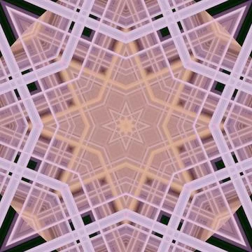 Star seamless pattern. Line pattern.  Kaleidoscopic background Foto stock