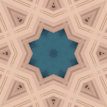 Star seamless pattern. Line pattern.  Kaleidoscopic background 스톡 사진