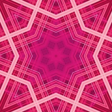 Star seamless pattern. Line pattern.  Kaleidoscopic background 写真素材