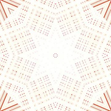Star seamless pattern. Line pattern.  Kaleidoscopic background Foto stock