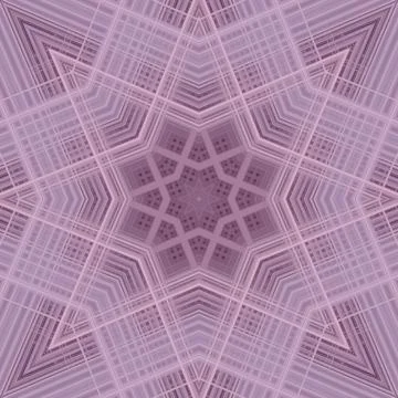 Star seamless pattern. Line pattern.  Kaleidoscopic background Foto stock