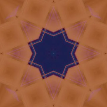 Star seamless pattern. Line pattern.  Kaleidoscopic background 스톡 사진