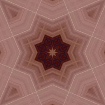 Star seamless pattern. Line pattern.  Kaleidoscopic background Foto stock