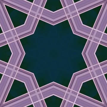 Star seamless pattern. Line pattern.  Kaleidoscopic background 스톡 사진