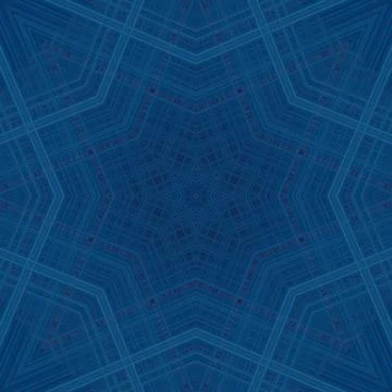 Star seamless pattern. Line pattern.  Kaleidoscopic background Foto stock