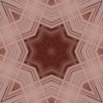 Star seamless pattern. Line pattern.  Kaleidoscopic background 写真素材