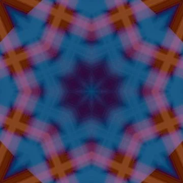 Star seamless pattern. Line pattern.  Kaleidoscopic background Foto stock