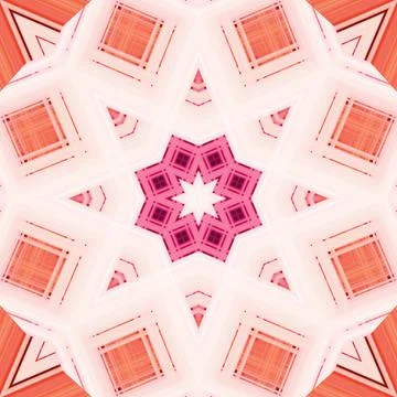 Star seamless pattern. Line pattern.  Kaleidoscopic background Foto stock