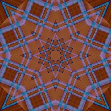 Star seamless pattern. Line pattern.  Kaleidoscopic background 스톡 사진