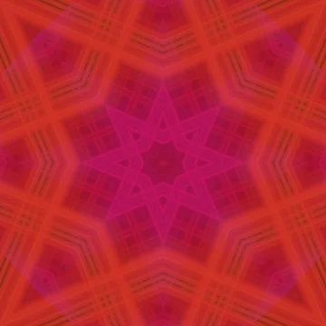 Star seamless pattern. Line pattern.  Kaleidoscopic background 写真素材